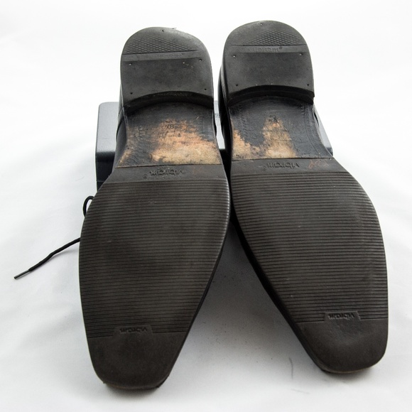 Hugo Boss Black Leather Lace-up Shoes Size 9.5 - Picture 5 of 8